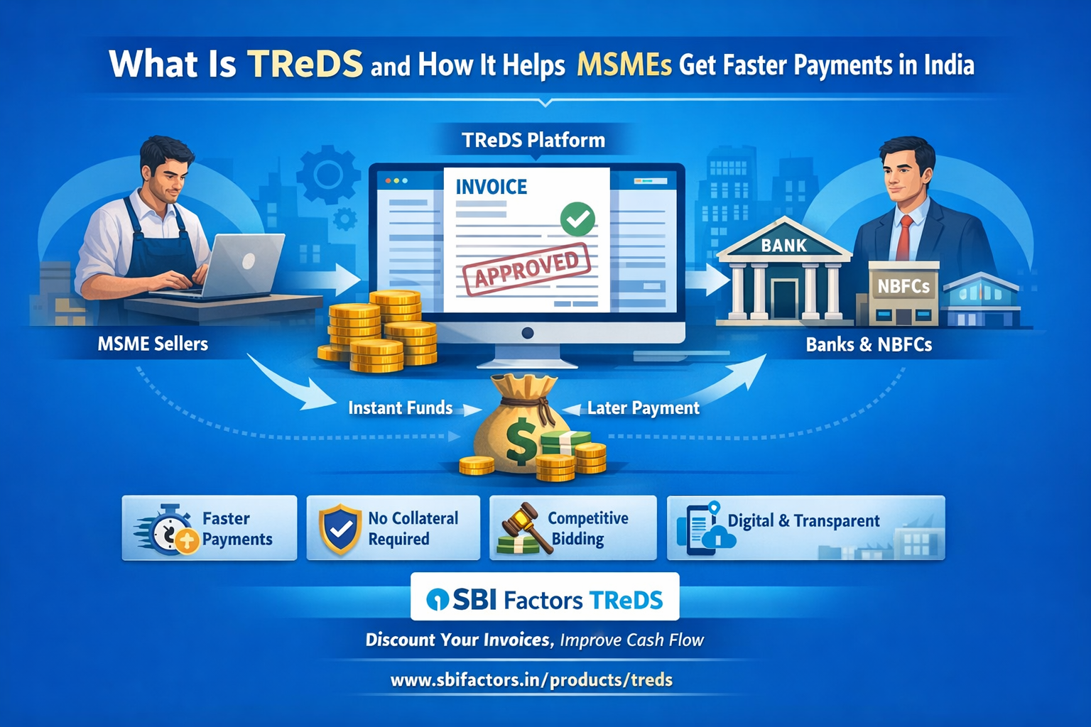 What Is TReDS and How It Helps MSMEs Get Faster Payments in India